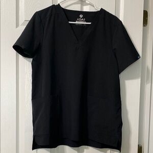 Adar Black Scrub Top